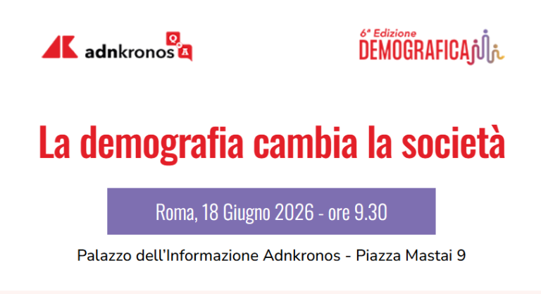 La demografia cambia la società: a Roma un confronto sulle sfide della longevità, della natalità e del welfare