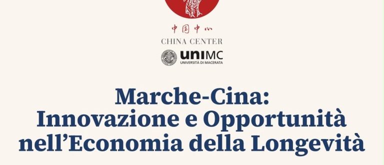Marche-Cina: il 12 ottobre ad Ancona un incontro sulle opportunità dell’economia della longevità